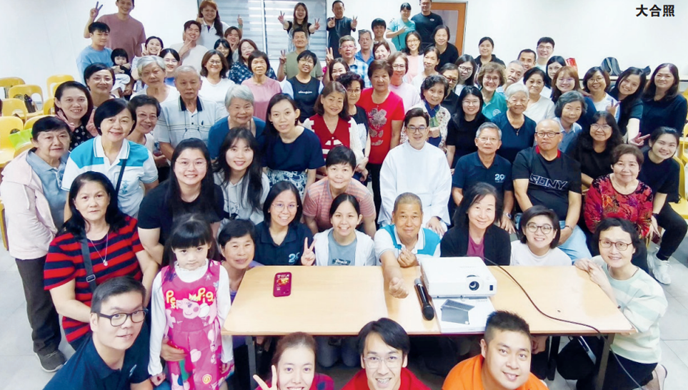 吉隆坡甲洞 - 耶稣圣爱堂圣母军 - 圣母无玷圣心区团举办圣母军避静